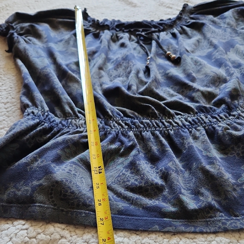 Croft & Barrow Pheasant Blouse & Dante Milan Navy Blue Blouse BUNDLE Sz 1X/XL - Picture 8 of 16